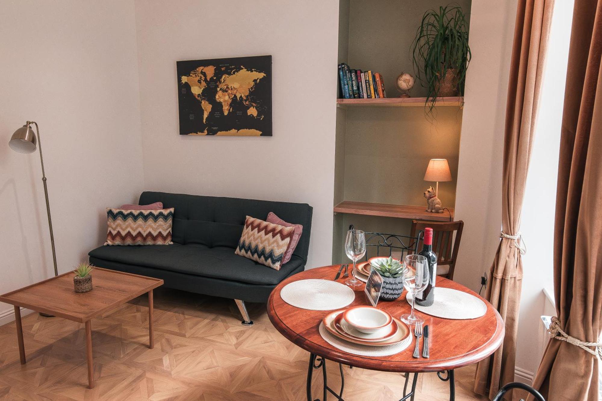 Modern Apartment In Aberdeen City Centre, Guild Street, Free Wifi Exterior foto
